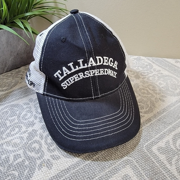 Talladega Superspeedway 2014 Aaron's 499 mesh snapback trucker hat ball cap - Picture 5 of 14